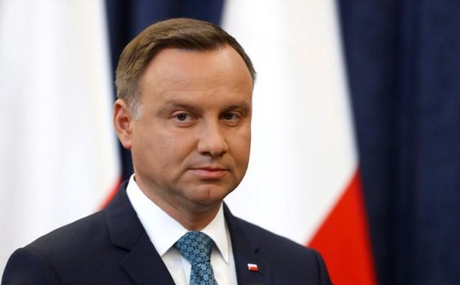 Tổng thống Ba Lan Andrzej Duda. Ảnh: Reuters