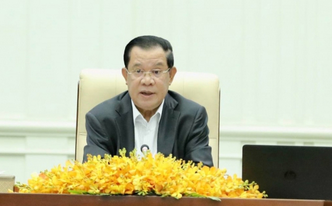 Thủ tướng Campuchia Hun Sen (Ảnh: FB nhân vật).