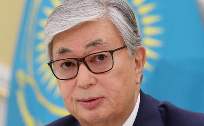 Tổng thống Kassym-Jomart Tokayev của Kazakhstan - Ảnh: REUTERS