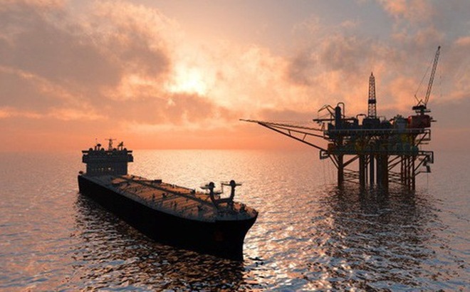 Hình ảnh giàn khoan dầu ngoài khơi Thái Bình Dương - Ảnh: RO SCIENCE