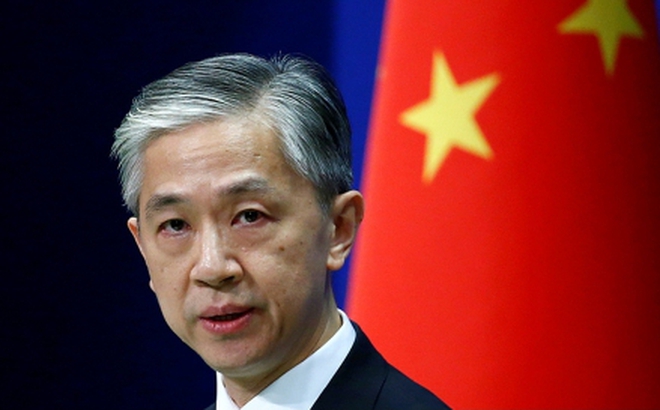 Người phát ngôn Bộ Ngoại giao Trung Quốc Uông Văn Bân. Ảnh: Global Times