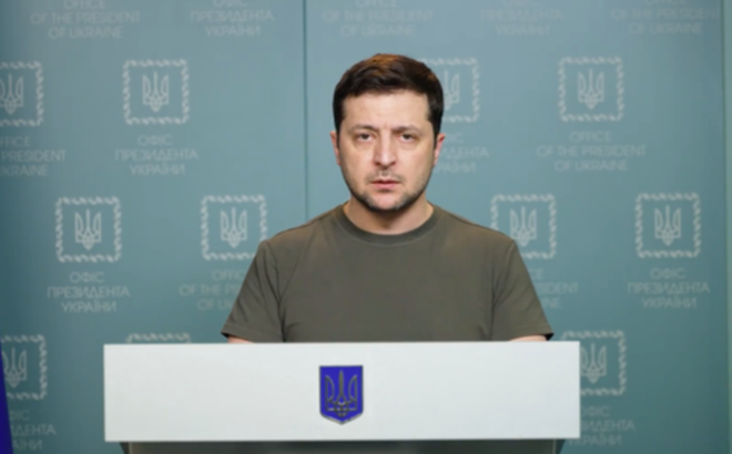 Tổng thống Ukraine Volodymir Zelensky