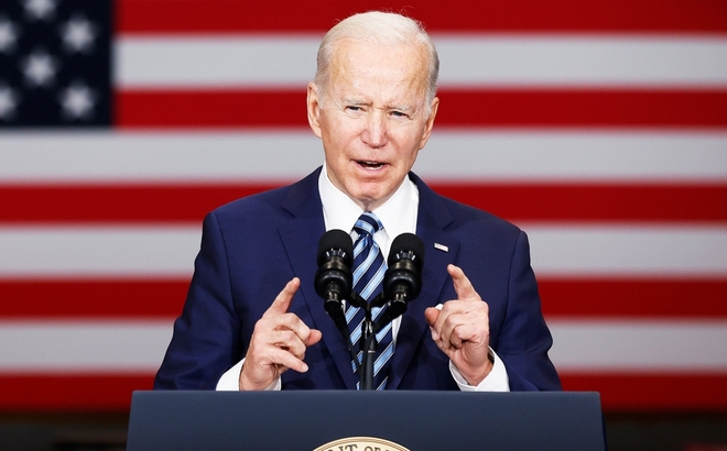 Tổng thống Mỹ Joe Biden. (Ảnh: Getty Images)