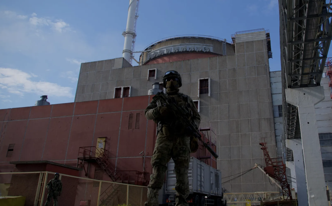 Nhà máy điện hạt nhân Zaporizhzhia ở đông nam Ukraine. Ảnh: AFP /Getty Images