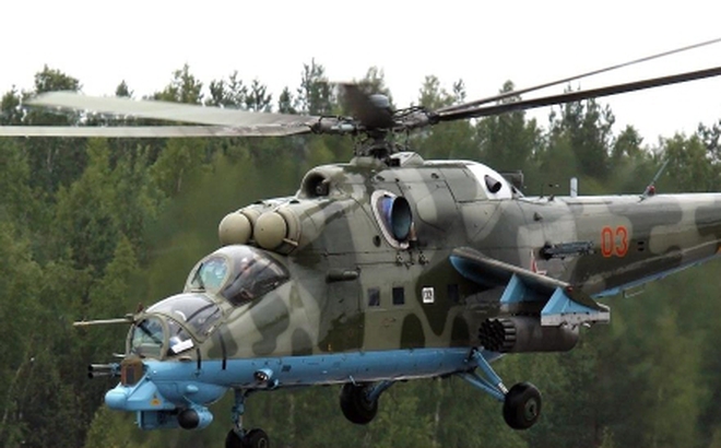 Trực thăng Mil Mi-24. Ảnh: Wikipedia