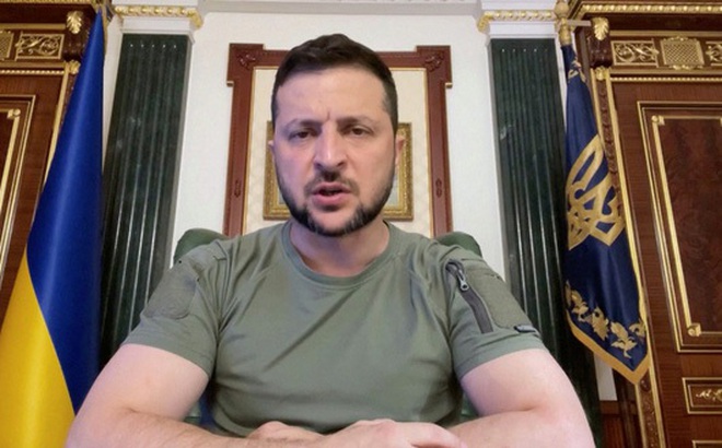 Tổng thống Ukraine Volodymyr Zelensky - Ảnh: REUTERS