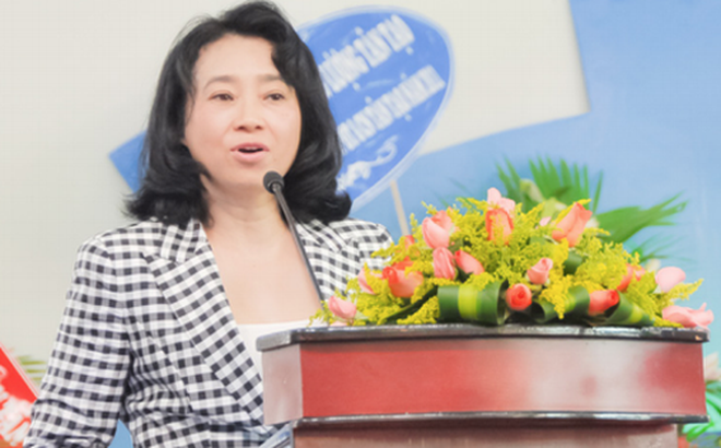 Bà Đặng Thị Hoàng Yến - chủ tịch hội đồng quản trị Công ty Tân Tạo - Ảnh: ITA