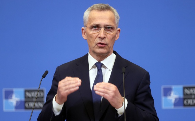 Tổng thư ký NATO Jens Stoltenberg. (Ảnh: Getty)