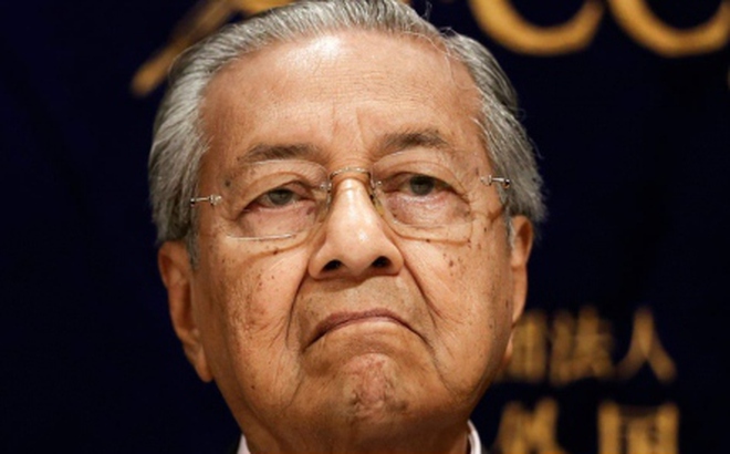 Cựu Thủ tướng Malaysia Mahathir Mohamad. Ảnh: AFP.
