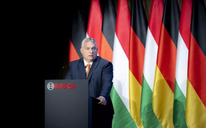 Thủ tướng Hungary Viktor Orban. Ảnh: Văn phòng Thủ tướng Hungary