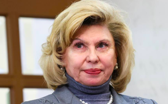 Ủy viên nhân quyền Nga Tatyana Moskalkova. (Ảnh: Tass)
