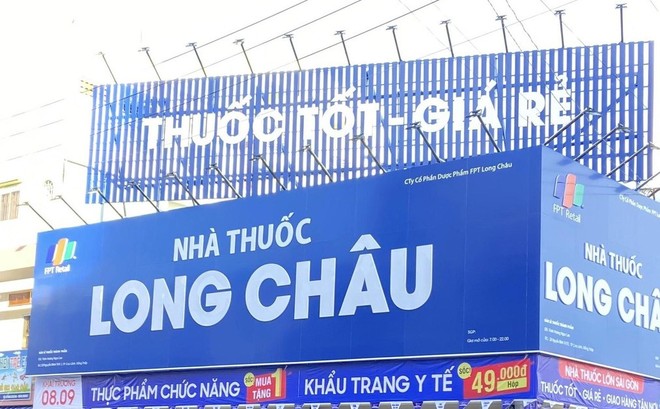 Một nhà thuốc thuộc chuỗi hệ thống của Công ty cổ phần dược phẩm FPT Long Châu