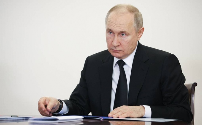 Tổng thống Nga Putin. Ảnh: TASS