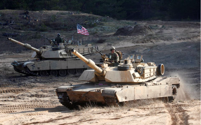 Xe tăng M1A1 Abrams của lục quân Mỹ