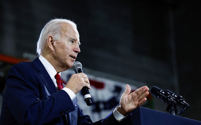 Tổng thống Mỹ Joe Biden - Ảnh: REUTERS