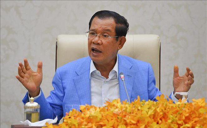 Thủ tướng Campuchia Samdech Techo Hun Sen. Ảnh tư liệu: AFP/TTXVN