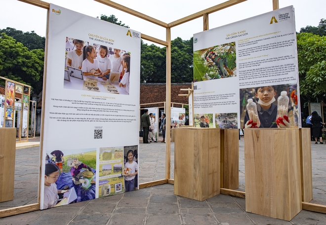 Ngắm các tác phẩm trưng bày tại Triển lãm Hành động vì cộng đồng - sự kiện đặc biệt, lần đầu tiên ở Việt Nam- Ảnh 6.
