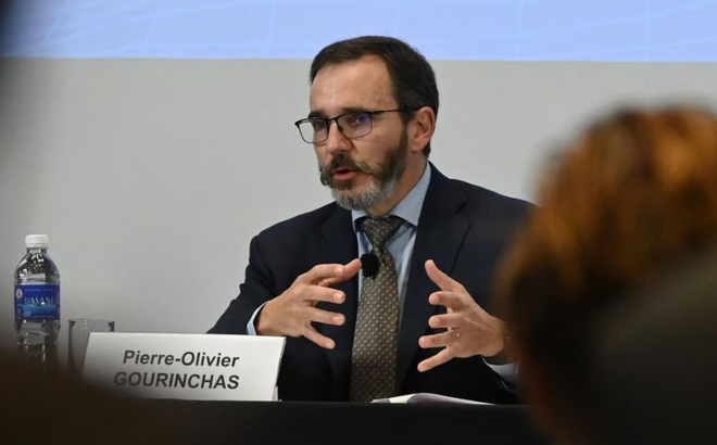Pierre-Olivier Gourinchas, Nhà kinh tế trưởng của Quỹ Tiền tệ Quốc tế (IMF) Pierre-Olivier Gourinchas, Nhà kinh tế trưởng của Quỹ Tiền tệ Quốc tế (IMF)