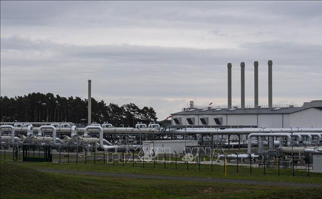 Trạm tiếp nhận của Hệ thống đường ống dẫn khí đốt Dòng chảy phương Bắc 2 (Nord Stream 2) tại Lubmin, miền Đông Bắc Đức, ngày 21/9/2021. Ảnh tư liệu: AFP/TTXVN