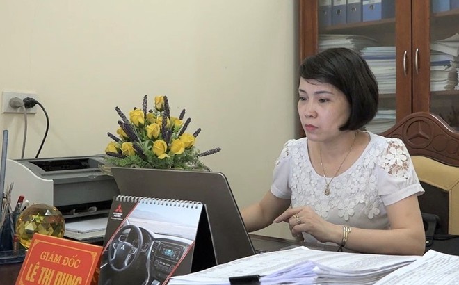 Bà Lê Thị Dung, nguyên Giám đốc TT GDTX Nguyên. Ảnh: QĐ.