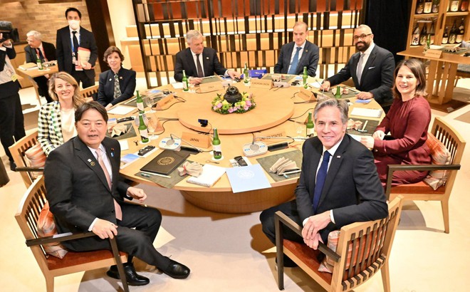 Các nhà lãnh đạo G7 họp tại Nhật Bản năm 2023