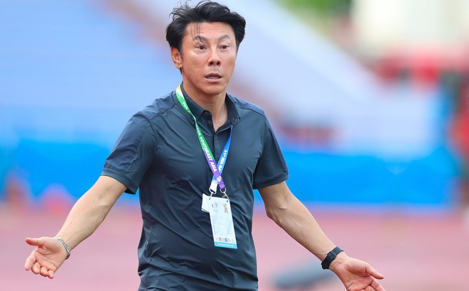 HLV Shin Tae-yong không có được sự chuẩn bị ưng ý cho giải U23 Đông Nam Á 2023. (Ảnh: Như Đạt)