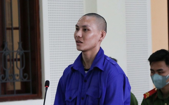 Bị cáo Đặng Quang Hậu tại phiên tòa. Ảnh: Báo Lao động