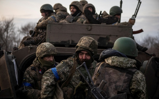 Quân đội Ukraine. Ảnh: Reuters