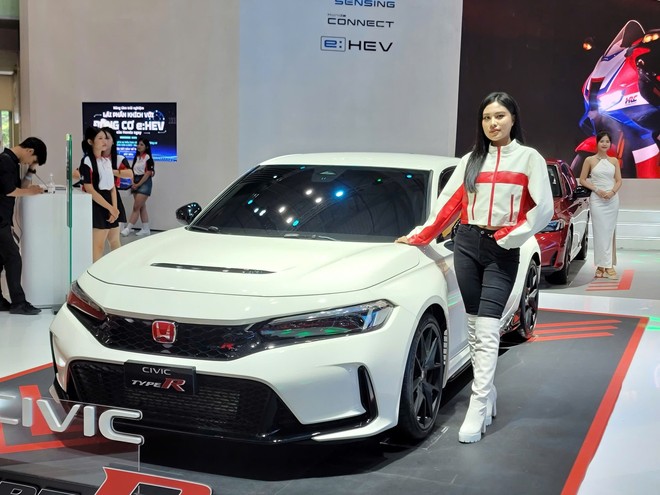 'Bóng hồng' khoe sắc tại Vietnam Motor Show 2024 - Ảnh 14.