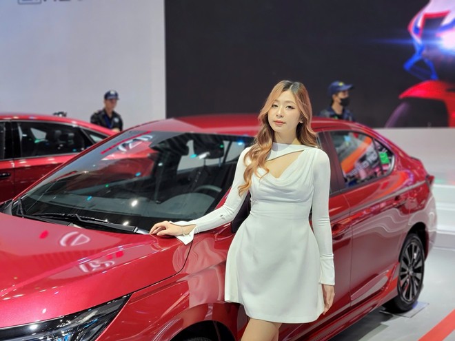 'Bóng hồng' khoe sắc tại Vietnam Motor Show 2024 - Ảnh 15.