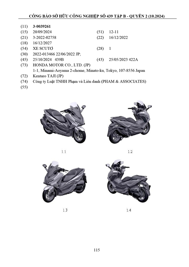 Honda đăng ký loạt xe máy mới với cơ quan Việt Nam: Có mẫu tay ga đẹp sắc cạnh, giá quy đổi dưới 40 triệu - Ảnh 9.