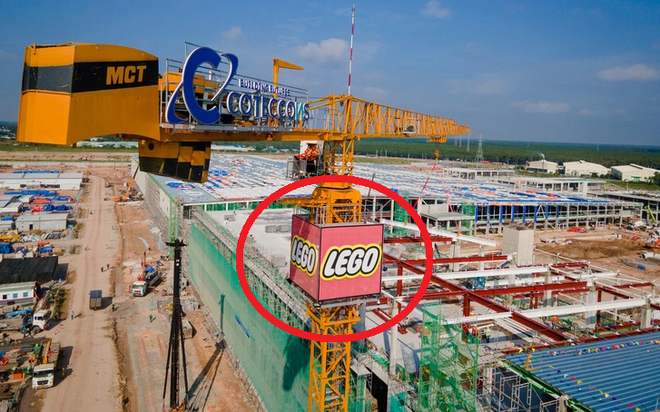 Coteccons là tổng thầu xây dựng dự án nhà máy Lego ở Bình Dương. Ảnh: CTD