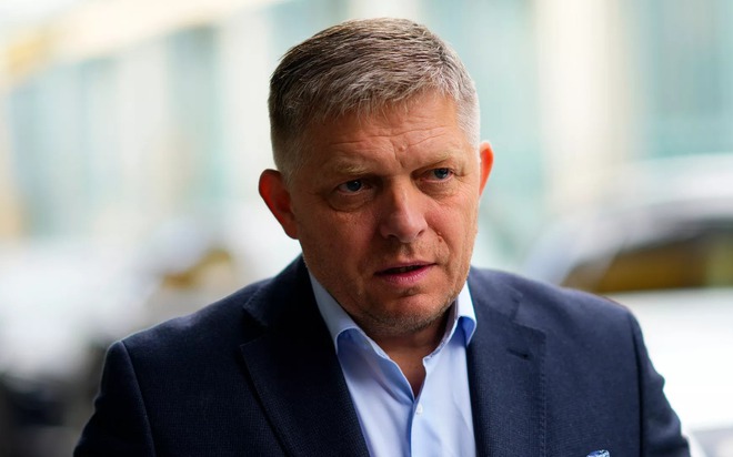 Thủ tướng Slovakia Robert Fico. Ảnh: AP