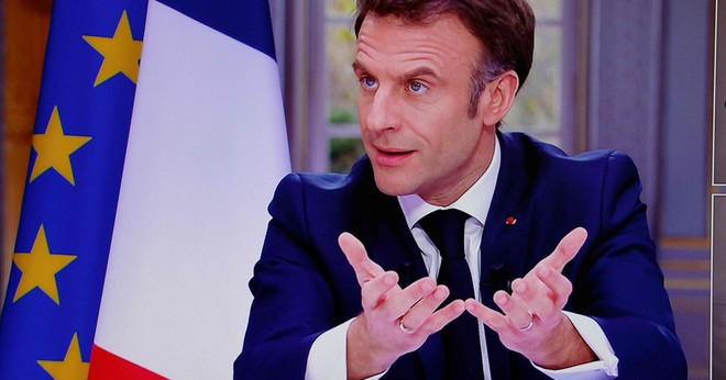 Tổng thống Pháp Emmanuel Macron.