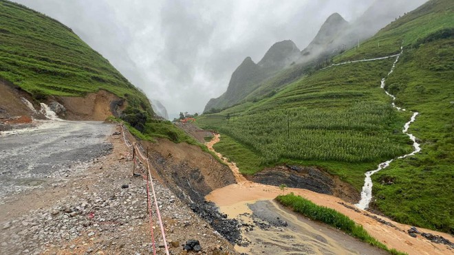 [ẢNH] Mưa ngập 'lịch sử' ở Hà Giang: Lũ trên sông Lô cao nhất trong gần 40 năm, 3 người tử vong- Ảnh 17.