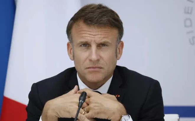 Tổng thống Pháp Emmanuel Macron (Ảnh: AP)