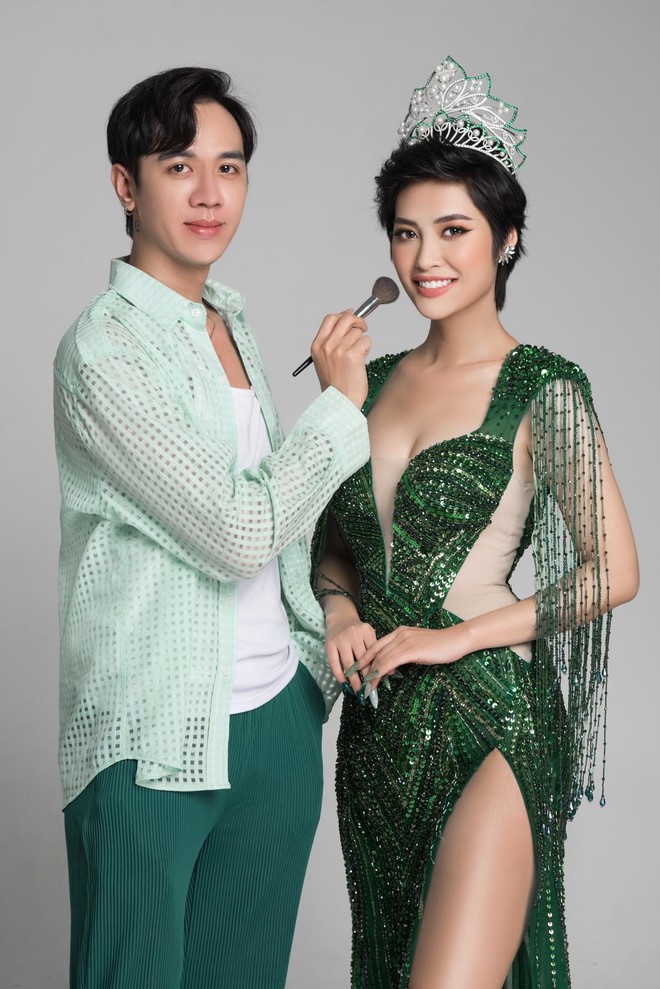 Chuyên gia make up điển trai tiết lộ những điều thú vị về Hoa hậu Đại sứ du lịch Việt Nam 2024- Ảnh 6.