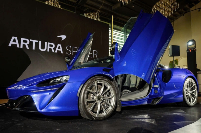 Siêu xe McLaren Artura Spider ra mắt, giá hơn 19 tỷ đồng - Ảnh 3.