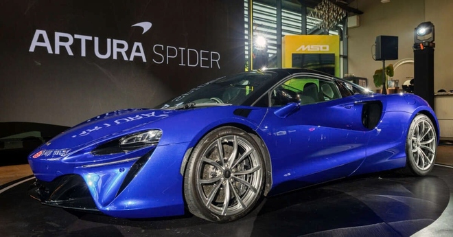 Siêu xe McLaren Artura Spider ra mắt, giá hơn 19 tỷ đồng - Ảnh 2.