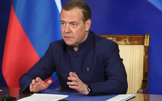 Ông Dmitry Medvedev, Phó Chủ tịch Hội đồng An ninh Nga nhấn mạnh rằng, tỷ phú Pavel Durov đã tính toán sai lầm khi rời Nga vì muốn trở thành công dân toàn cầu. Ảnh: VK
