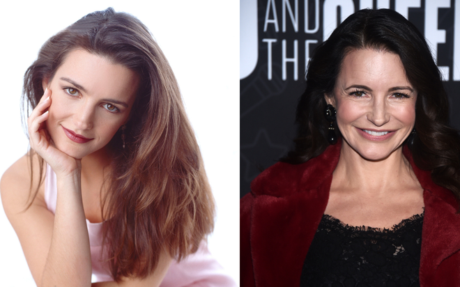 Diễn viên Kristin Davis lúc trẻ (ảnh trái) và Kristin Davis tại một sự kiện năm 2021 (ảnh phải). Nguồn: Tạp chí Vogue