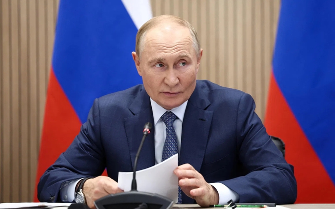 Tổng thống Nga Vladimir Putin. Ảnh: Reuters