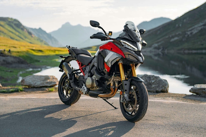 Ducati Multistrada V4 ra mắt phiên bản Pikes Peak đậm chất thể thao - Ảnh 9.