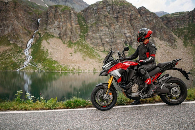 Ducati Multistrada V4 ra mắt phiên bản Pikes Peak đậm chất thể thao - Ảnh 8.