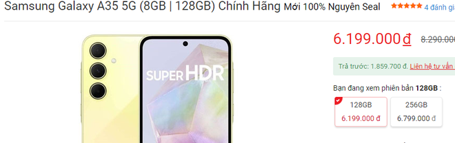 Mẫu Galaxy giá chỉ hơn 6 triệu đồng mà màn hình lớn vượt cả iPhone 15: Tính năng AI thời thượng cũng có
- Ảnh 3.