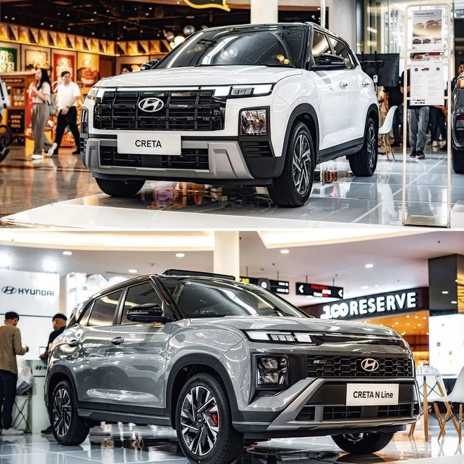 Ảnh thực tế Hyundai Creta 2025 vừa ra mắt ĐNÁ: Giá quy đổi từ 470 triệu đồng, thêm bản thể thao, có thể sớm về Việt Nam - Ảnh 7.
