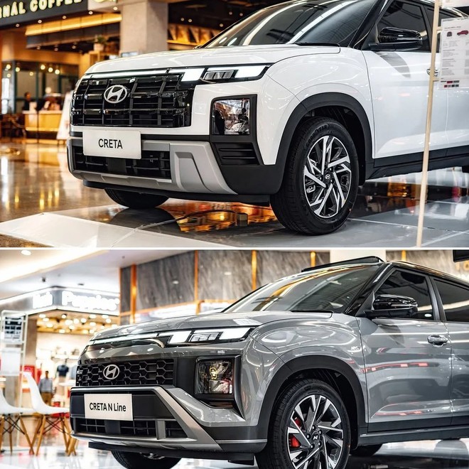 Ảnh thực tế Hyundai Creta 2025 vừa ra mắt ĐNÁ: Giá quy đổi từ 470 triệu đồng, thêm bản thể thao, có thể sớm về Việt Nam - Ảnh 8.