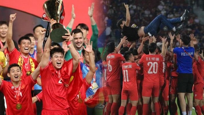 Đội tuyển Việt Nam nhận được "mưa tiền thưởng" sau chiến thắng vẻ vàng tại AFF Cup 2024.