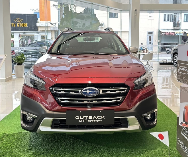 Subaru Outback giảm giá 500 triệu tại đại lý dịp cận Tết: Giá thực tế còn gần 1,6 tỷ đồng, tiệm cận Palisade bản 'full option' - Ảnh 3.
