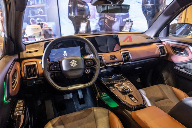 Suzuki eVitara bất ngờ xuất hiện tại Việt Nam: SUV thuần điện ngang cỡ VF 6, đi được tối đa 500km/lần sạc- Ảnh 11.